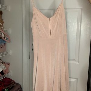 Blush dress